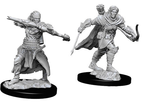 Pathfinder Mini (W07): Male Half-Elf Ranger