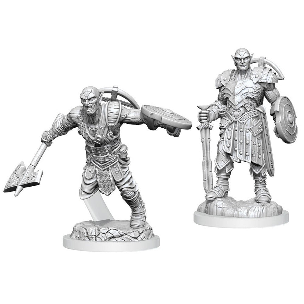D&D Mini (W20): Earth Genasi Fighter