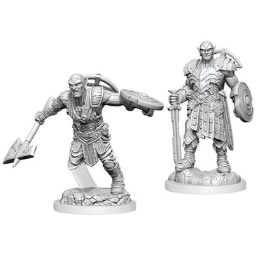 D&D Mini (W20): Earth Genasi Fighter