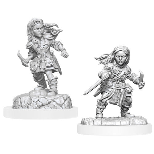 D&D Mini (W20): Female Halfling Rogue