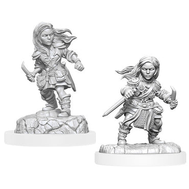 D&D Mini (W20): Female Halfling Rogue