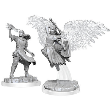 D&D Mini (W20): Female Aasimar Cleric