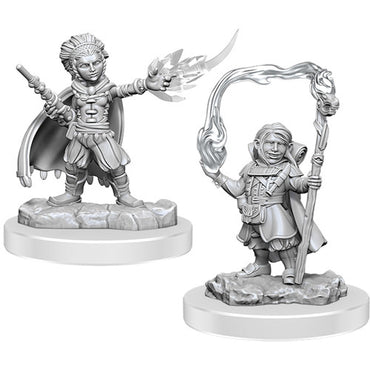 D&D Mini (W20): Halfling Wizards