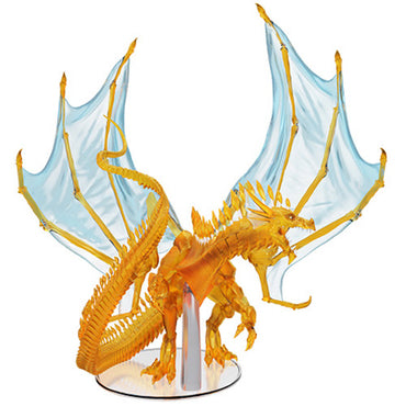 D&D Mini: Adult Topaz Dragon (Painted)