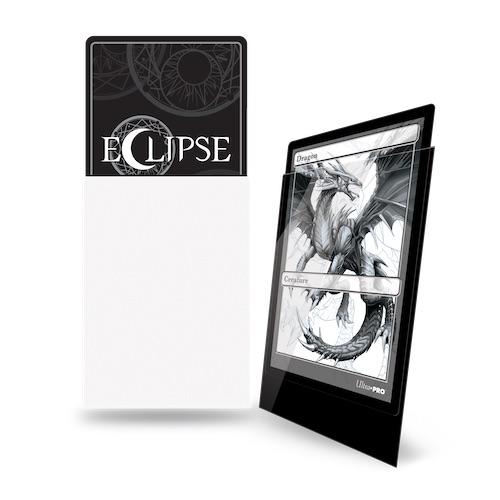 Ultra Pro Sleeves: Arctic White - Eclipse Gloss (100ct)
