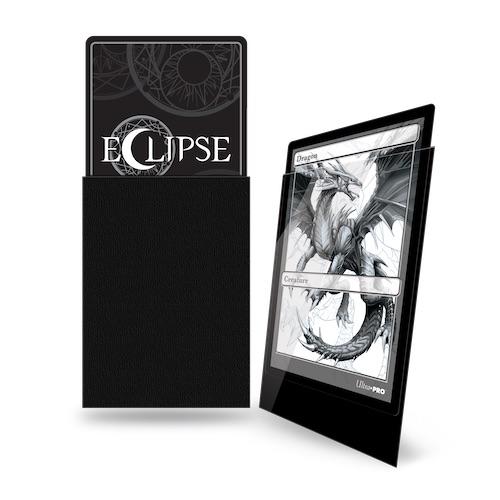 Ultra Pro Sleeves: Jet Black - Eclipse Gloss (100ct)