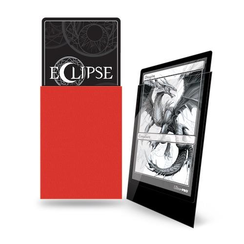 Ultra Pro Sleeves: Apple Red - Eclipse Gloss (100ct)