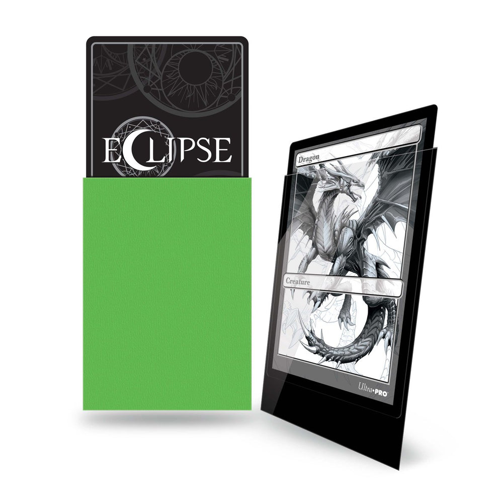 Ultra Pro Sleeves: Lime Green - Eclipse Gloss (100ct)