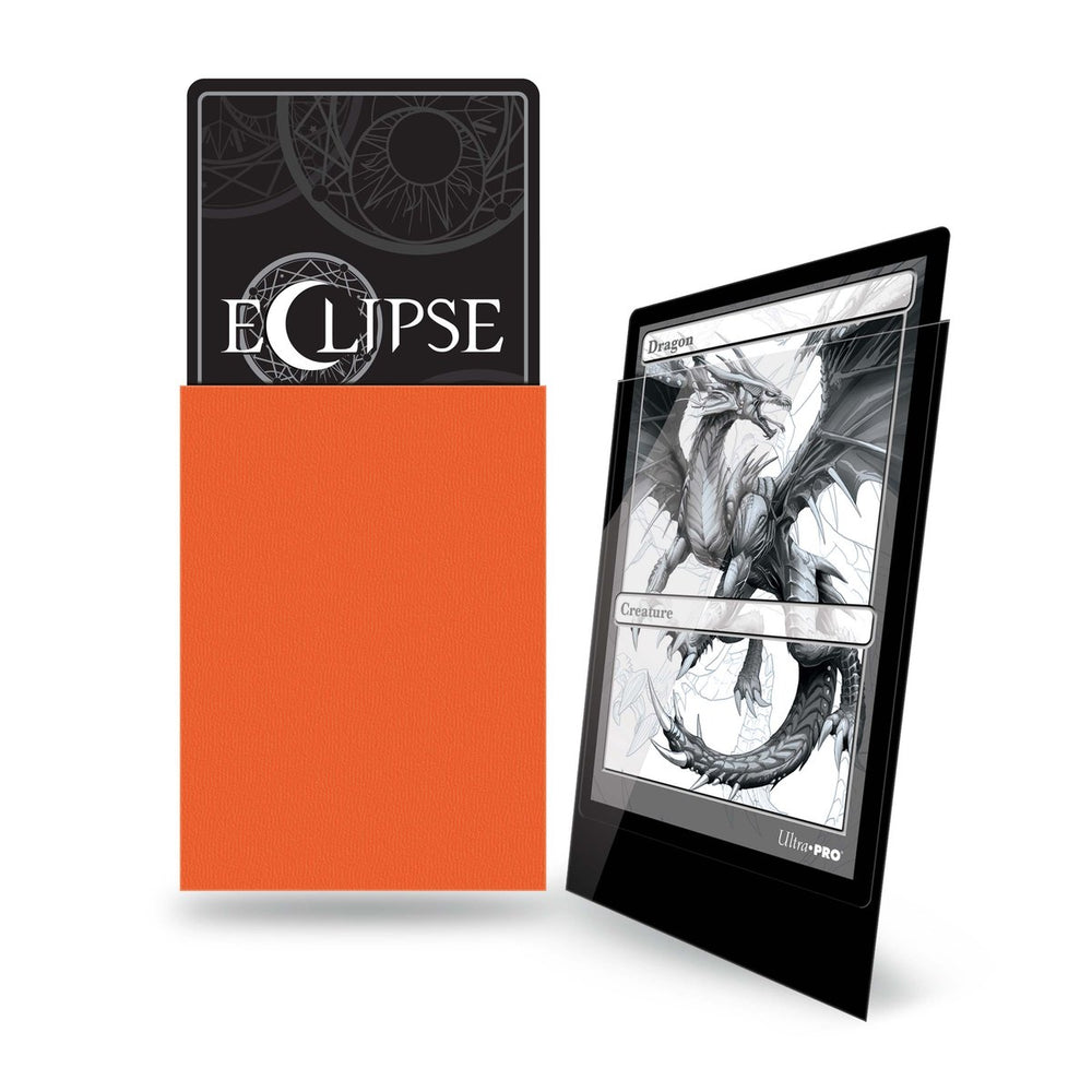 Ultra Pro Sleeves: Pumpkin Orange - Eclipse Gloss (100ct)