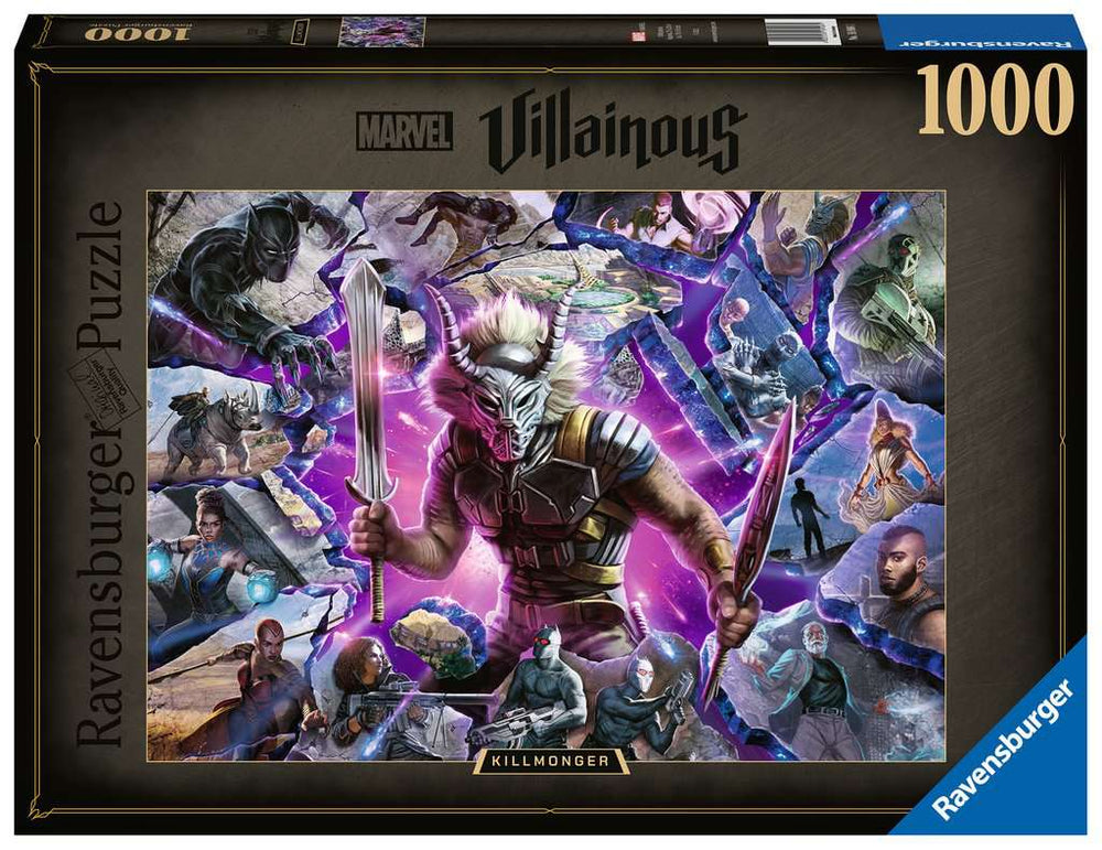 Puzzle: Marvel Villainous: Killmonger (1000pcs)