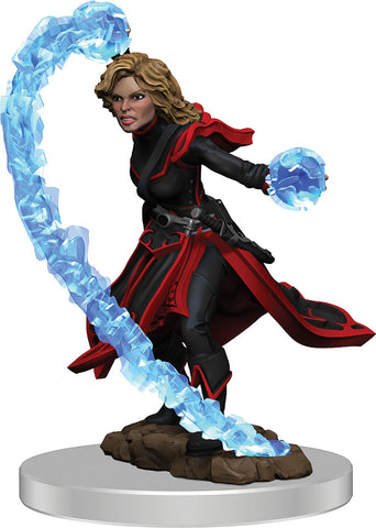 Pathfinder Battles: Premium Female Human Wizard