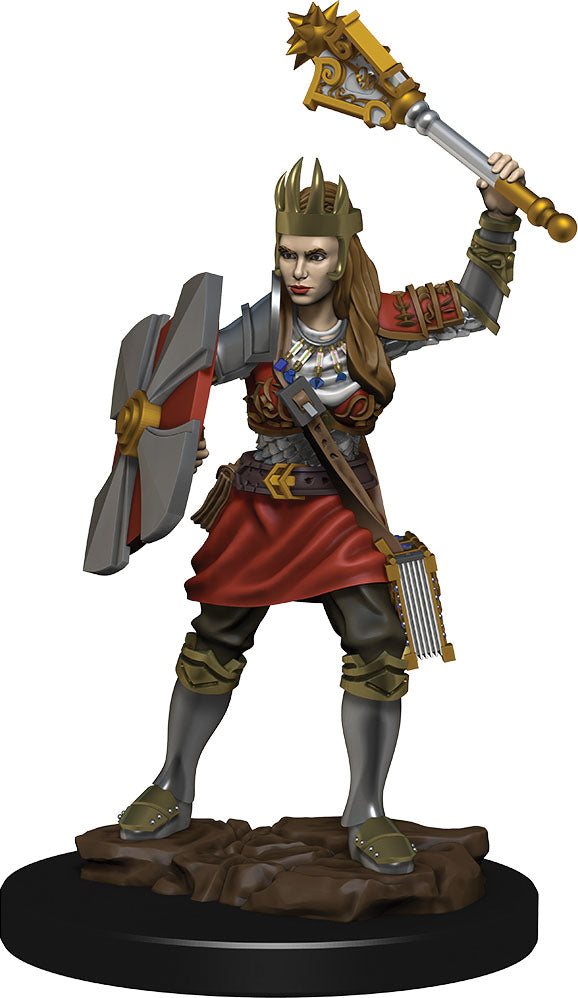 D&D Premium Painted Mini: Female Human Cleric