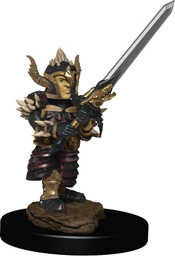 D&D Premium Painted Mini: Male Halfling Fighter