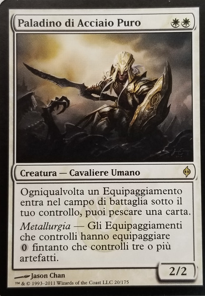 Puresteel Paladin (Italian) [New Phyrexia]