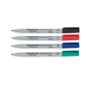 Non-Permanent Markers - Medium, Set of 4