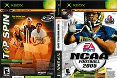 NCAA Football 2005 / Top Spin Combo (Used/Xbox)