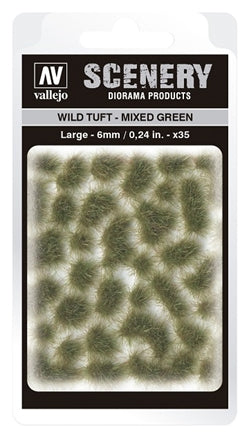 Wild Tuft: Mixed Green (Large)