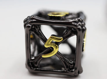 Hollow Night Bones RPG Metal Dice Set