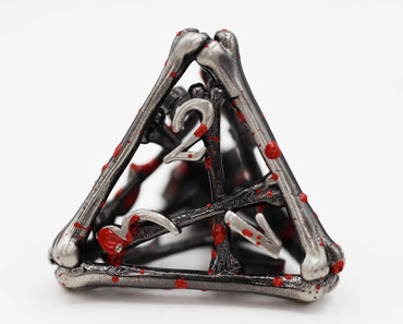 Hollow Metal RPG Dice Set: Bones - Vampire
