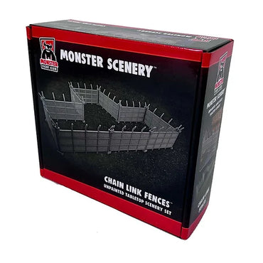 Chain Link Fences Scenery Set