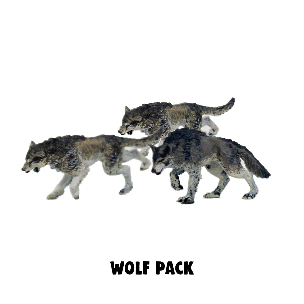 Wolf Pack Minis (Painted)