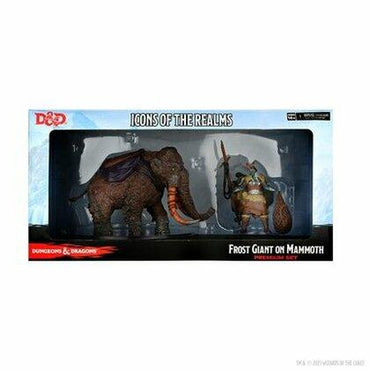 D&D Icons of the Realms Miniatures: Frost Giant on Mammoth
