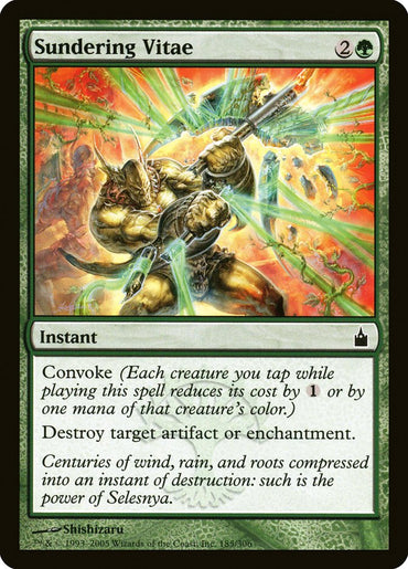 Sundering Vitae [Ravnica: City of Guilds]