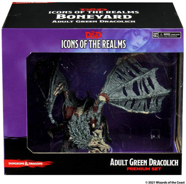 D&D Icons of the Realms Miniatures: Adult Green Dracolich