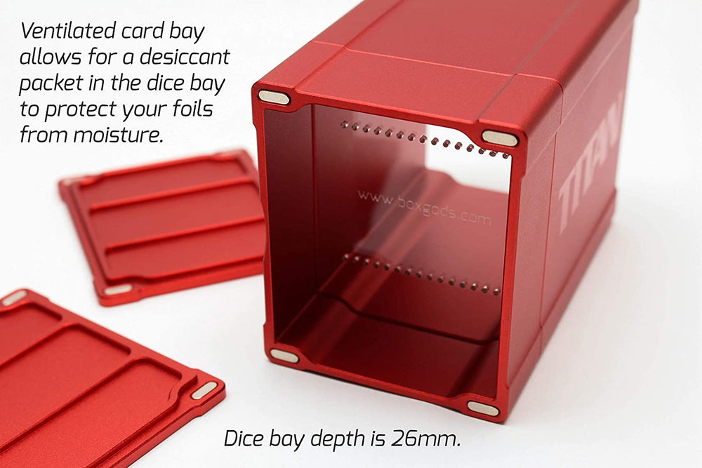 Box Gods: Titan Deck Box - Red