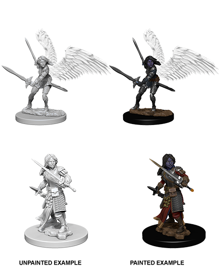 D&D Mini (W05): Female Aasimar Paladin