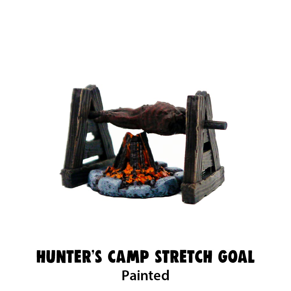 Hunter's Camp Minis (Painted)