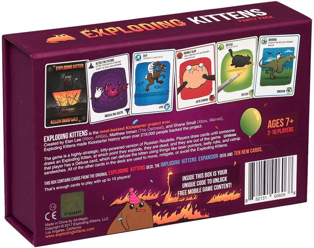 Exploding Kittens Party Pack