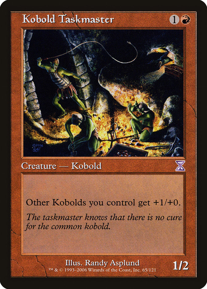 Kobold Taskmaster [Time Spiral Timeshifted]