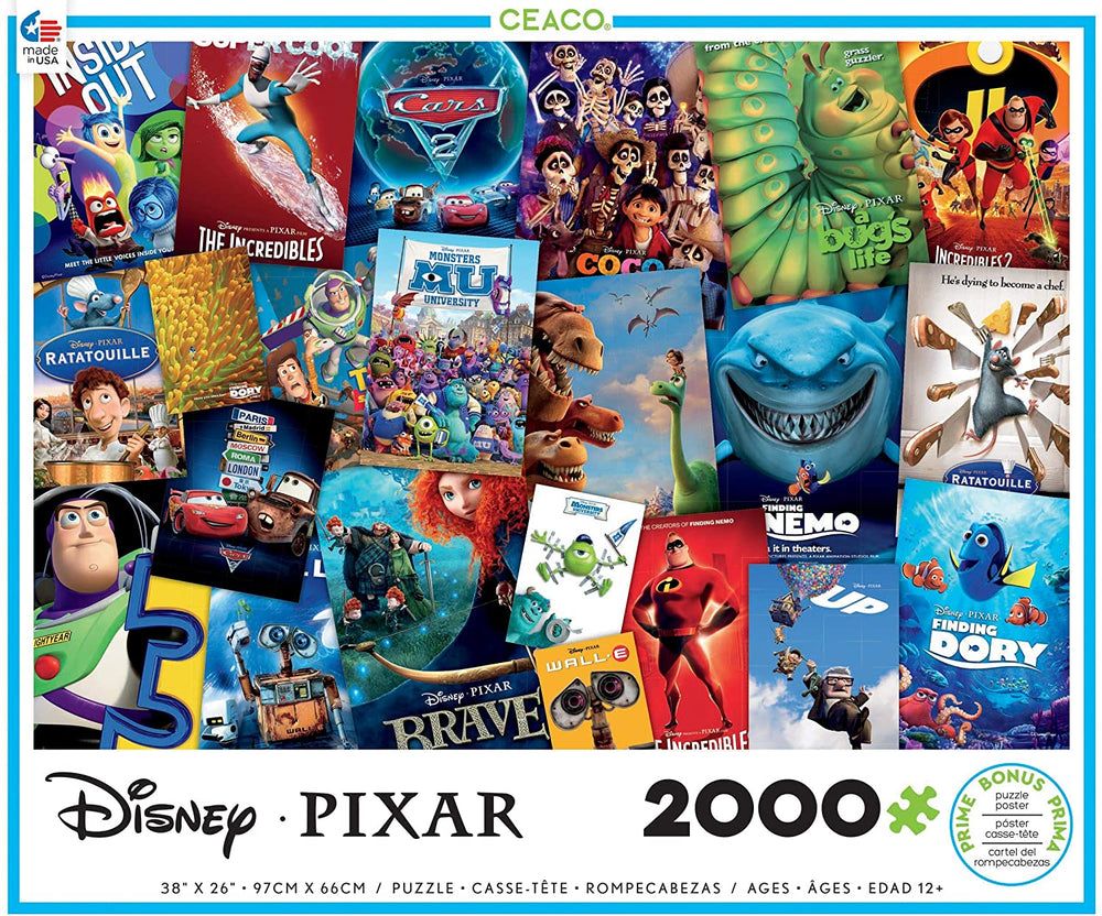 Puzzle: Disney Assortment (2000pcs)