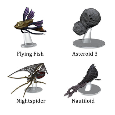 D&D Icons of the Realms Miniatures: Wildspace Ambush - Ship Scale Miniatures