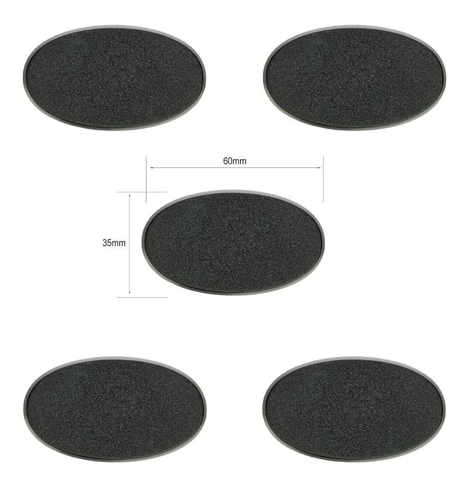 Citadel 60x35mm Oval Bases