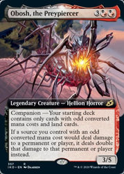 Obosh, the Preypiercer (Extended Art) (Japanese) [Ikoria: Lair of Behemoths]