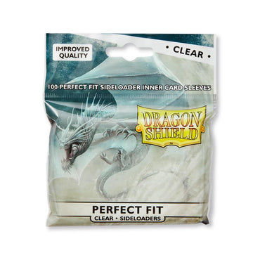 Dragon Shield Perfect Fit Sleeves: Clear Sideloader (100ct)