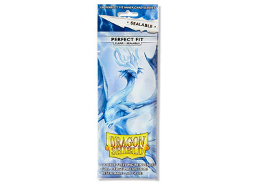 Dragon Shield Perfect Fit Sleeves: Clear Sealable (100ct)