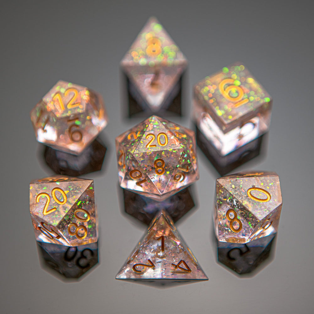 Sharp Edge RPG Dice Set: Crystal