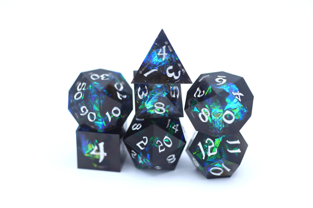 Sharp Edge RPG Dice Set: Black