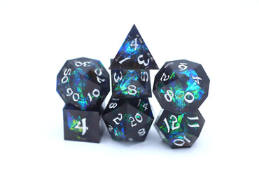 Sharp Edge RPG Dice Set: Black