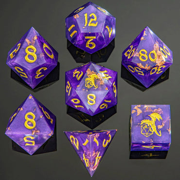 Sharp Edge RPG Dice Set: Arcane Dragon