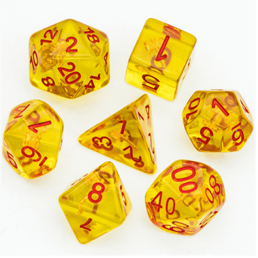 Barbarian's Axe Class RPG Dice Set