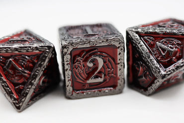 Bardic Song Mezzo Metal RPG Dice Set