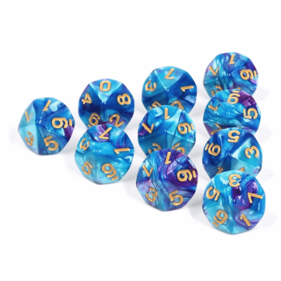 Blue Lagoon D10 - Set of 10