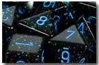 Chessex Speckled 7-Die Set: Blue Stars