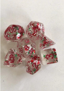 Christmas RPG Dice Set
