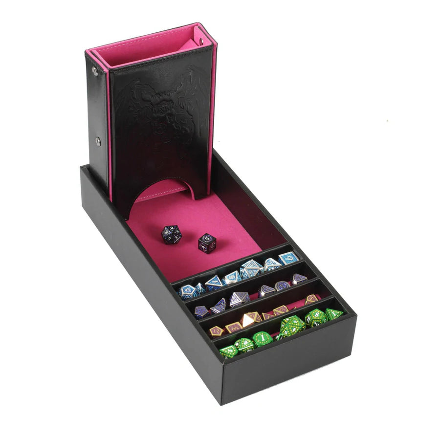 Citadel Dice Tower and Tray: Pink
