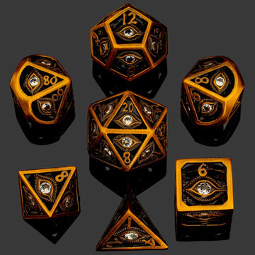 Dragon's Eye Hollow Dice: White Gems